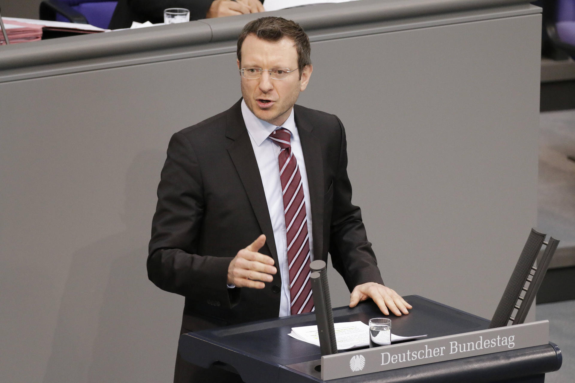 Saß für die CDU am Tisch: Der Mietrechtsexperte Jan-Marco Luczak aus Tempelhof-Schöneberg.
