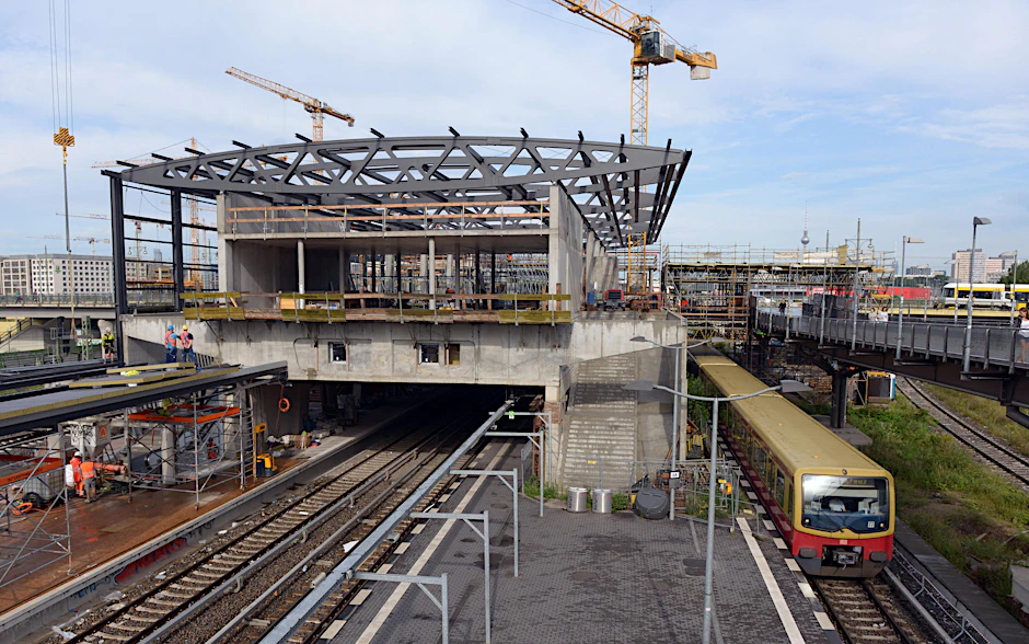 S-Bahnhof Warschauer Straße: Künftig hat er wieder zwei Bahnsteige. 