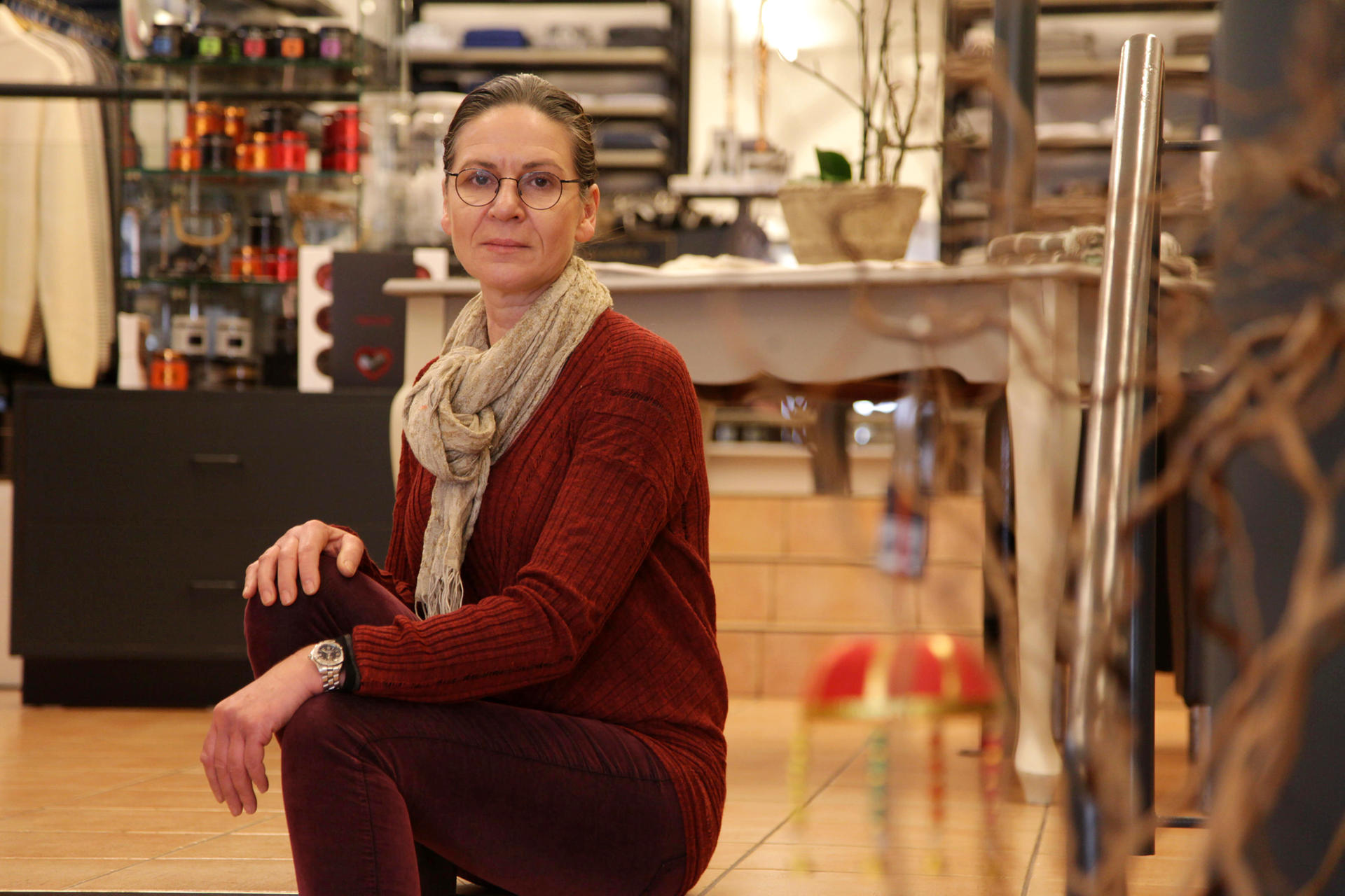 Gitta Leims Kunden sind vom Verkehrschaos der Stadt genervt.