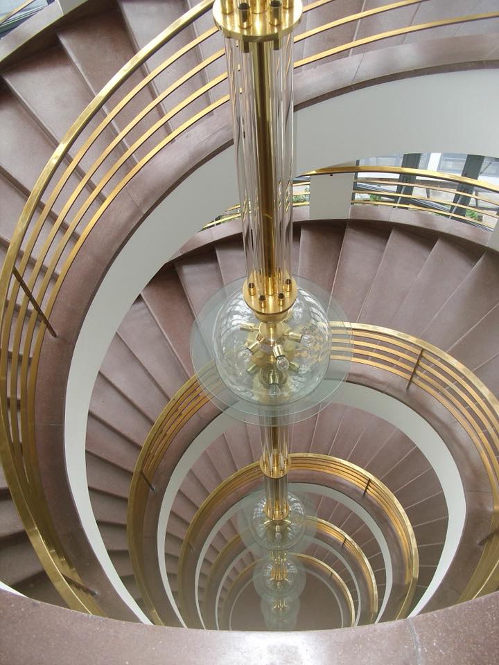 IG Metall Haus Treppe