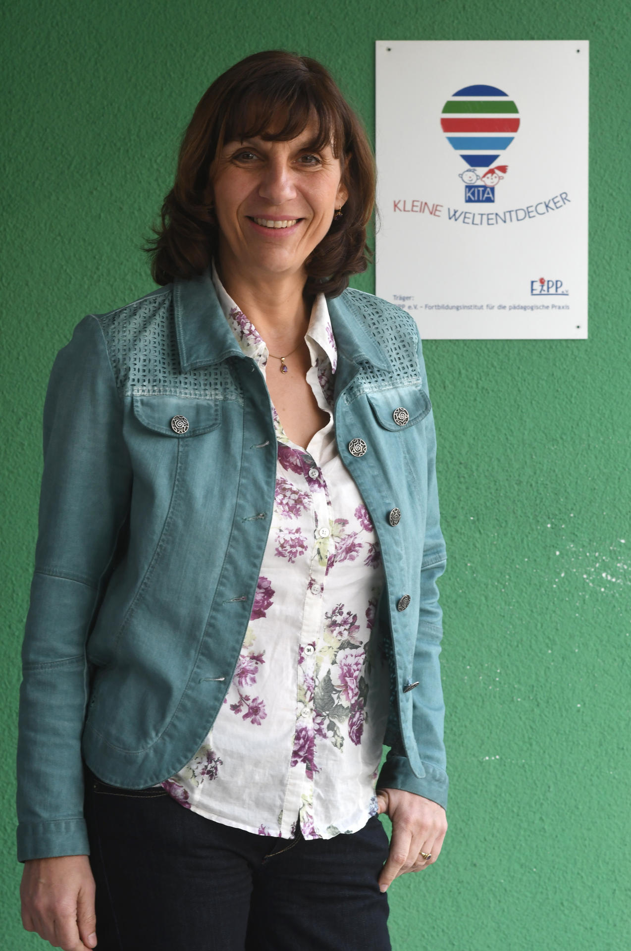 Martina Junius ist die engagierte Leiterin der Kita.