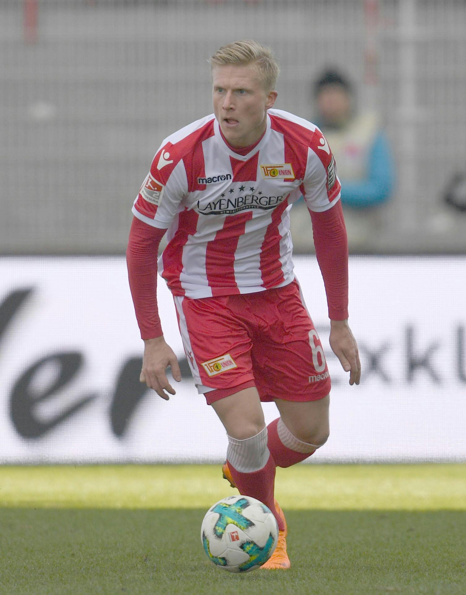Kristian Pedersen macht sein erstes Tor für den 1. FC Union Berlin