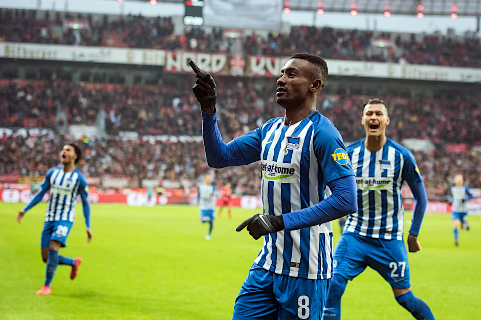 Salomon Kalou setzte mit seinem 2:0 den Deckel für Hertha drauf.