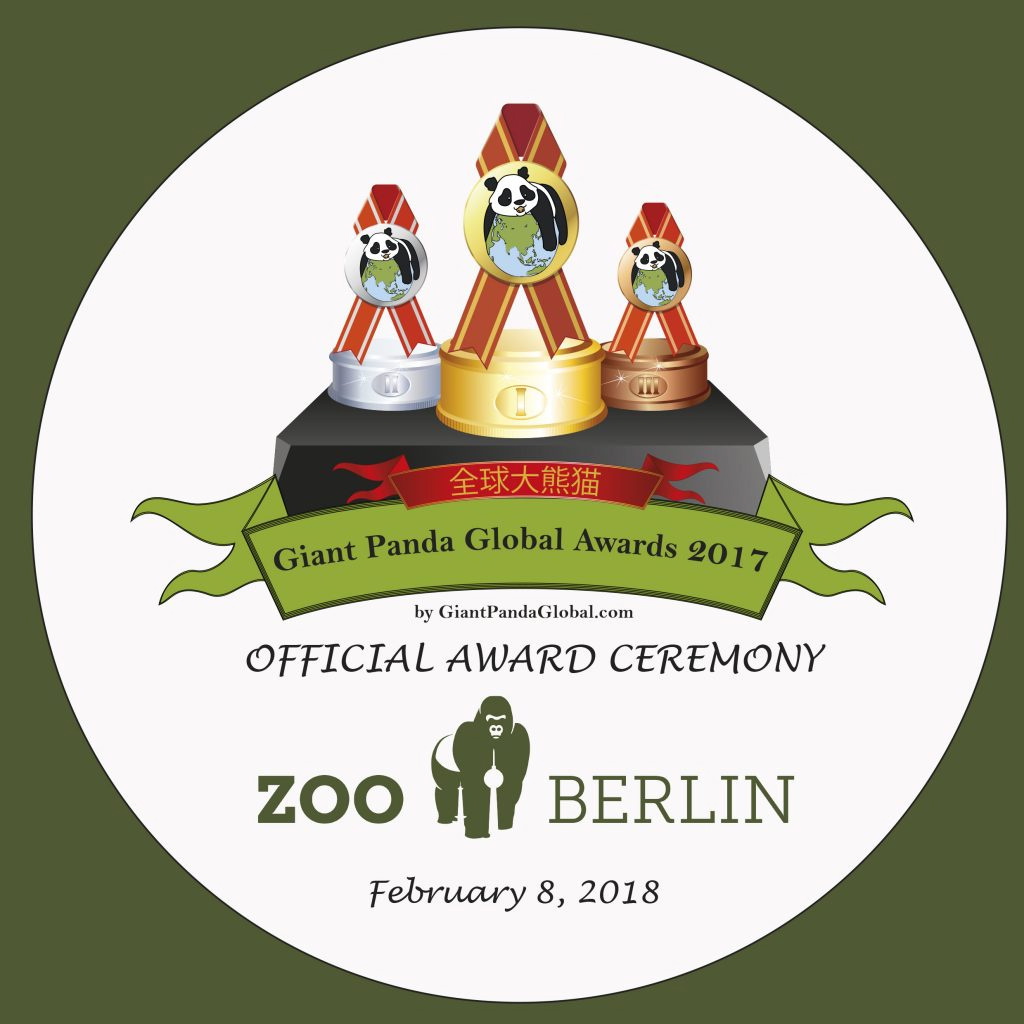 Das Logo der offiziellen Zeremonie am 8. Februar.