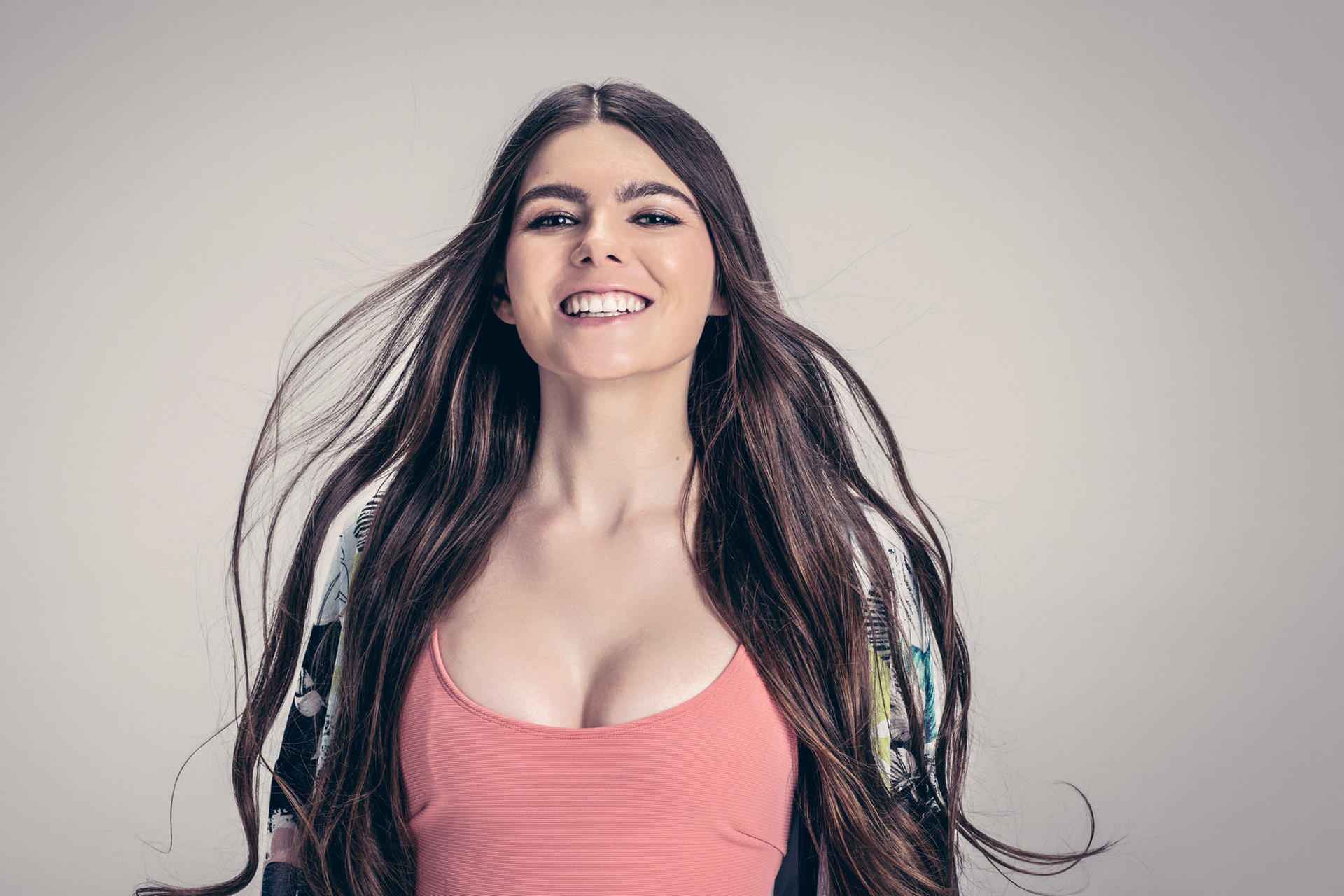 Image - Nacktshooting bei GNTM: Klaudia Giez aus Berlin rekelt sich vor Heidi Klum