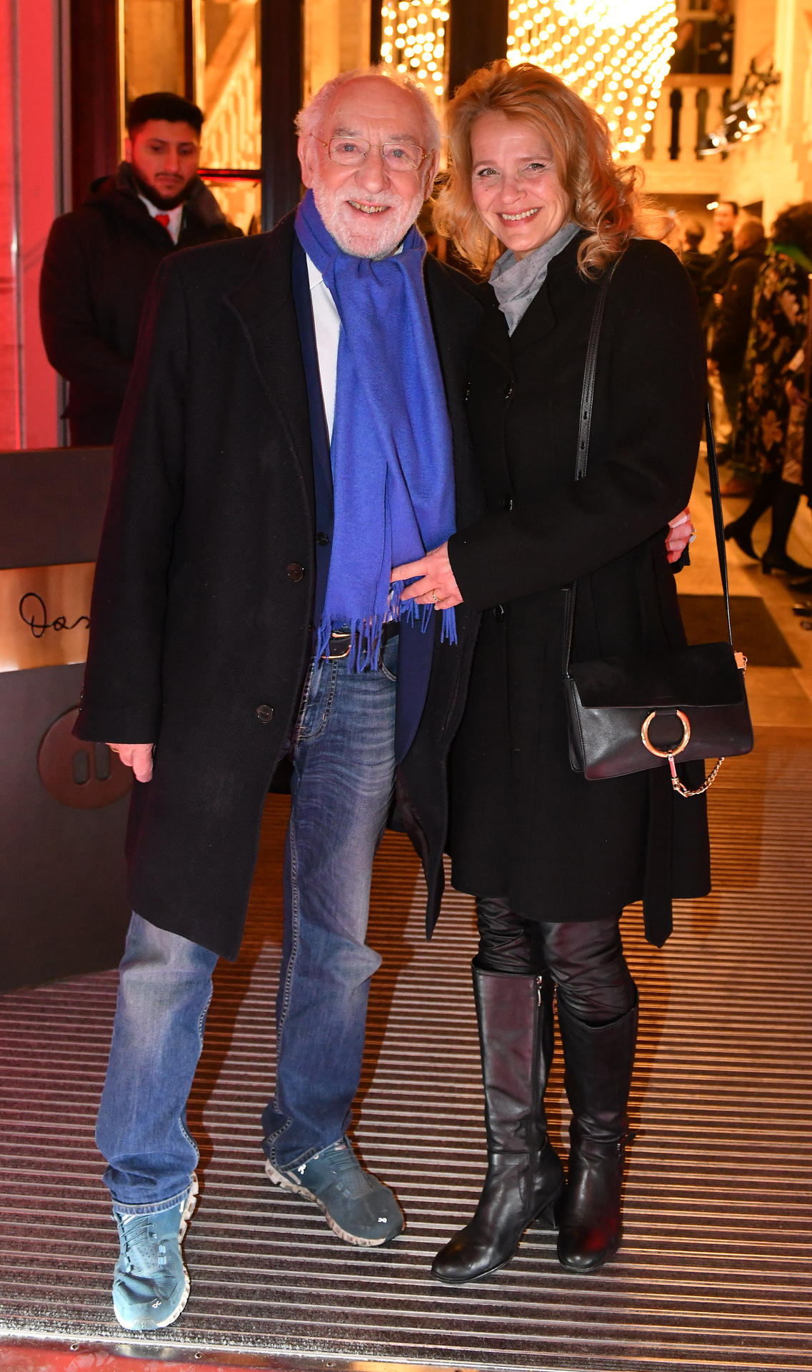 Dieter Hallervorden mit Freundin Christiane Zander im Hotel Stue.