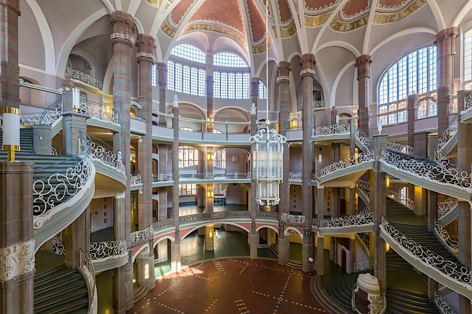 Eingangshalle Landgericht Berlin.