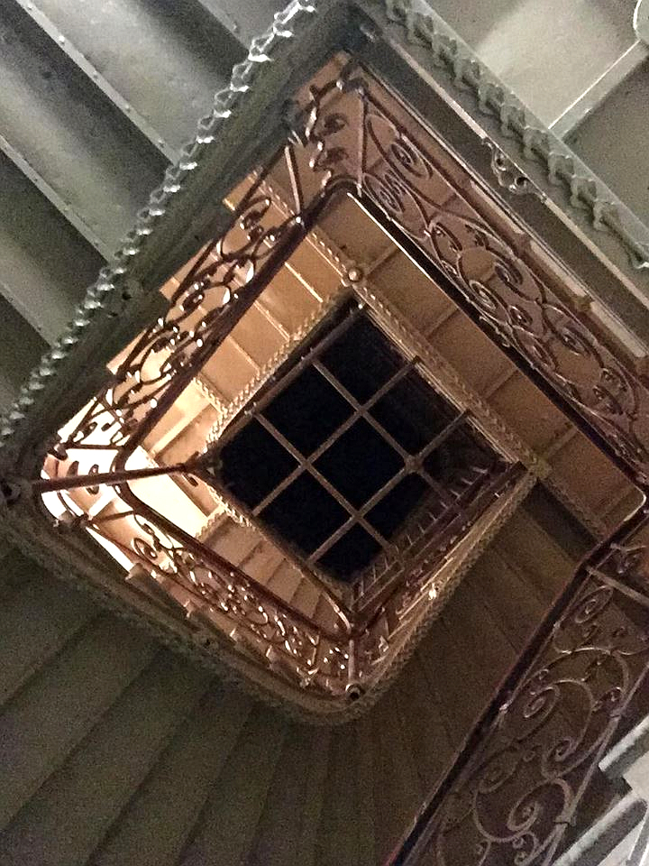 Treppe im Friedrichstadtpalast.