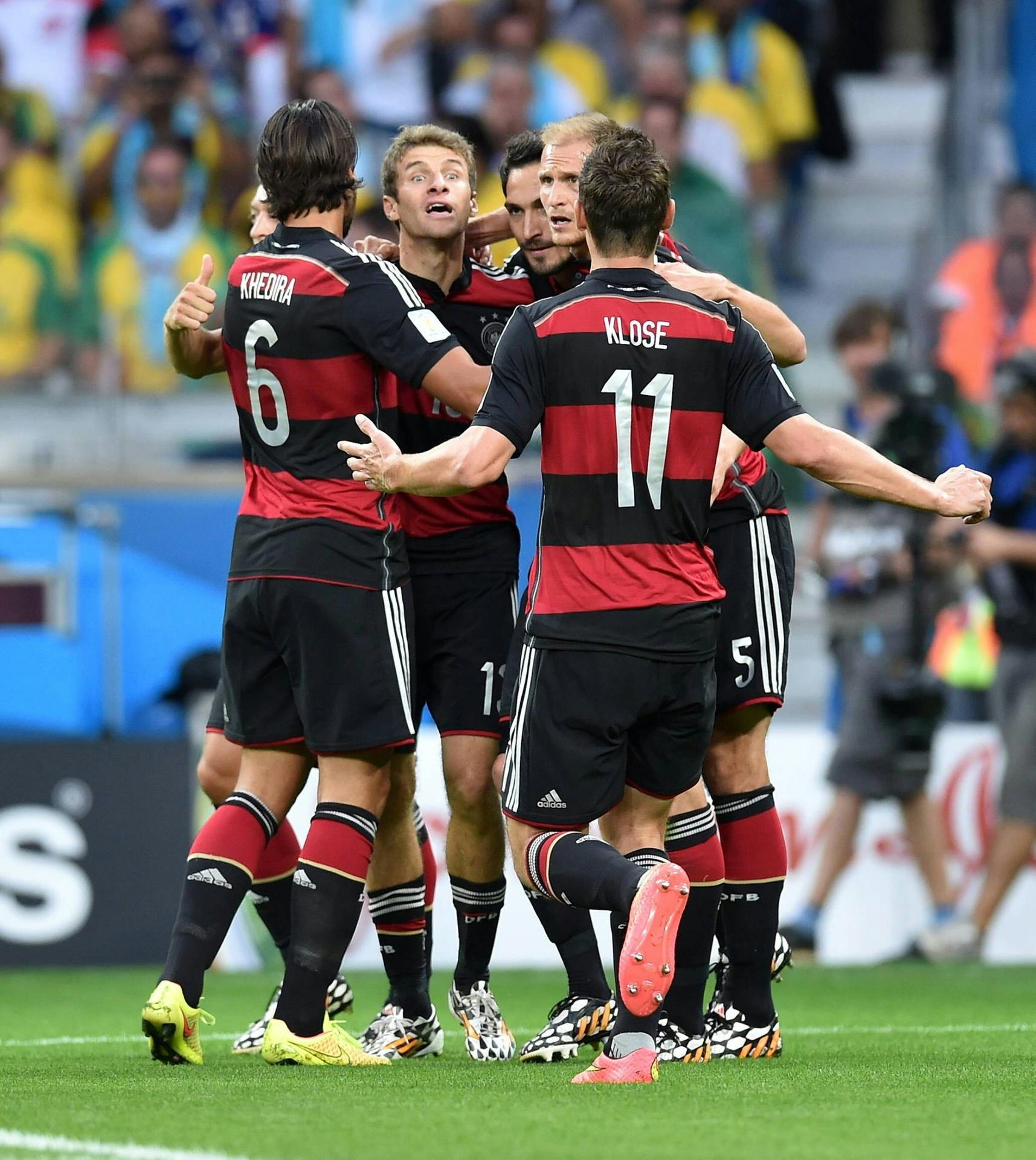 Testspiel Deutschland - Brasilien in Berlin im Olympiastadion
