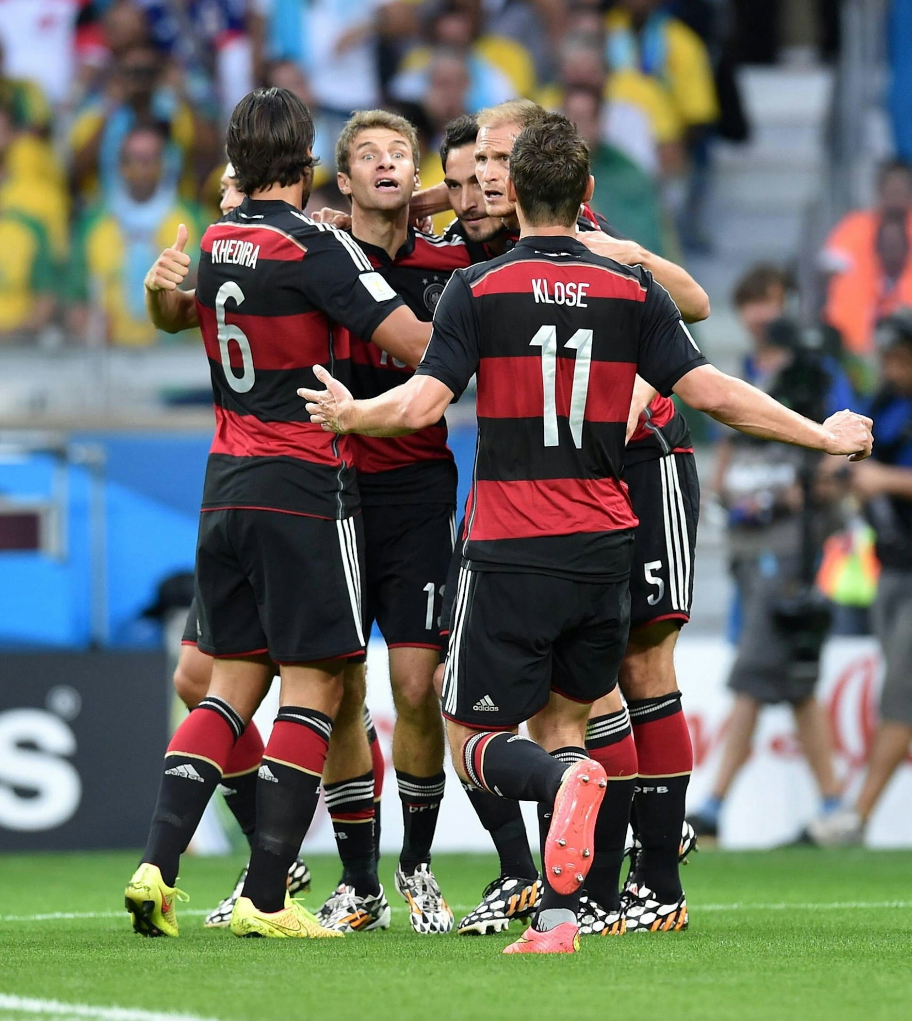 Testspiel Deutschland - Brasilien in Berlin im Olympiastadion