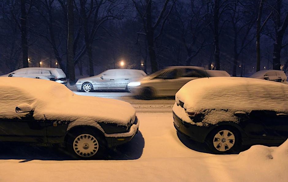 So sah es am frühen Morgen in Leipzig aus.