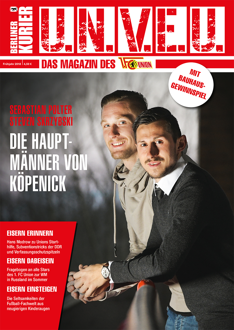 Die aktuelle Ausgabe des U.N.V.E.U.-Magazins.