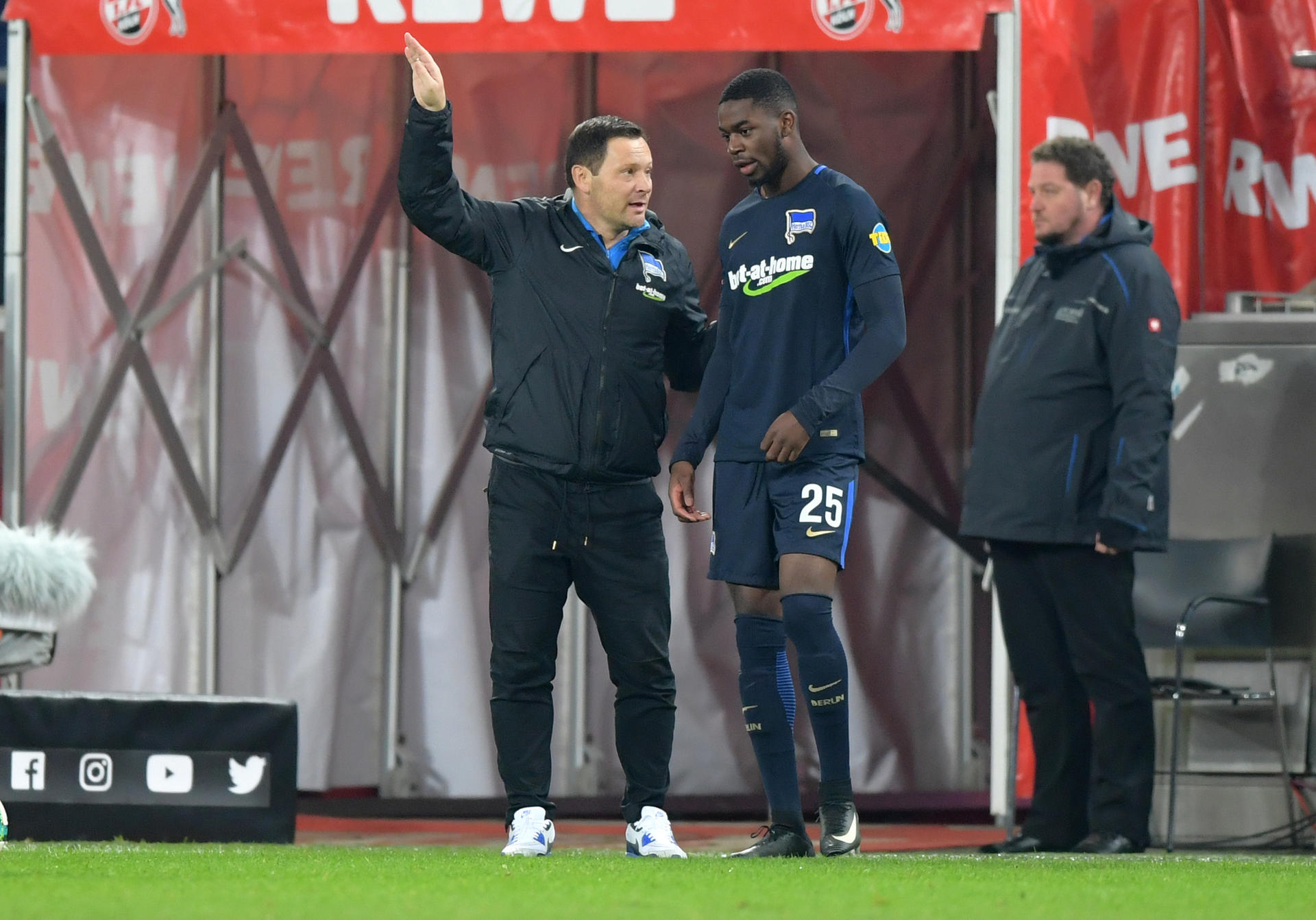 Image - Jordan Torunarigha: Herthas Innenverteidiger motzt sich mit Instagram auf die Bank