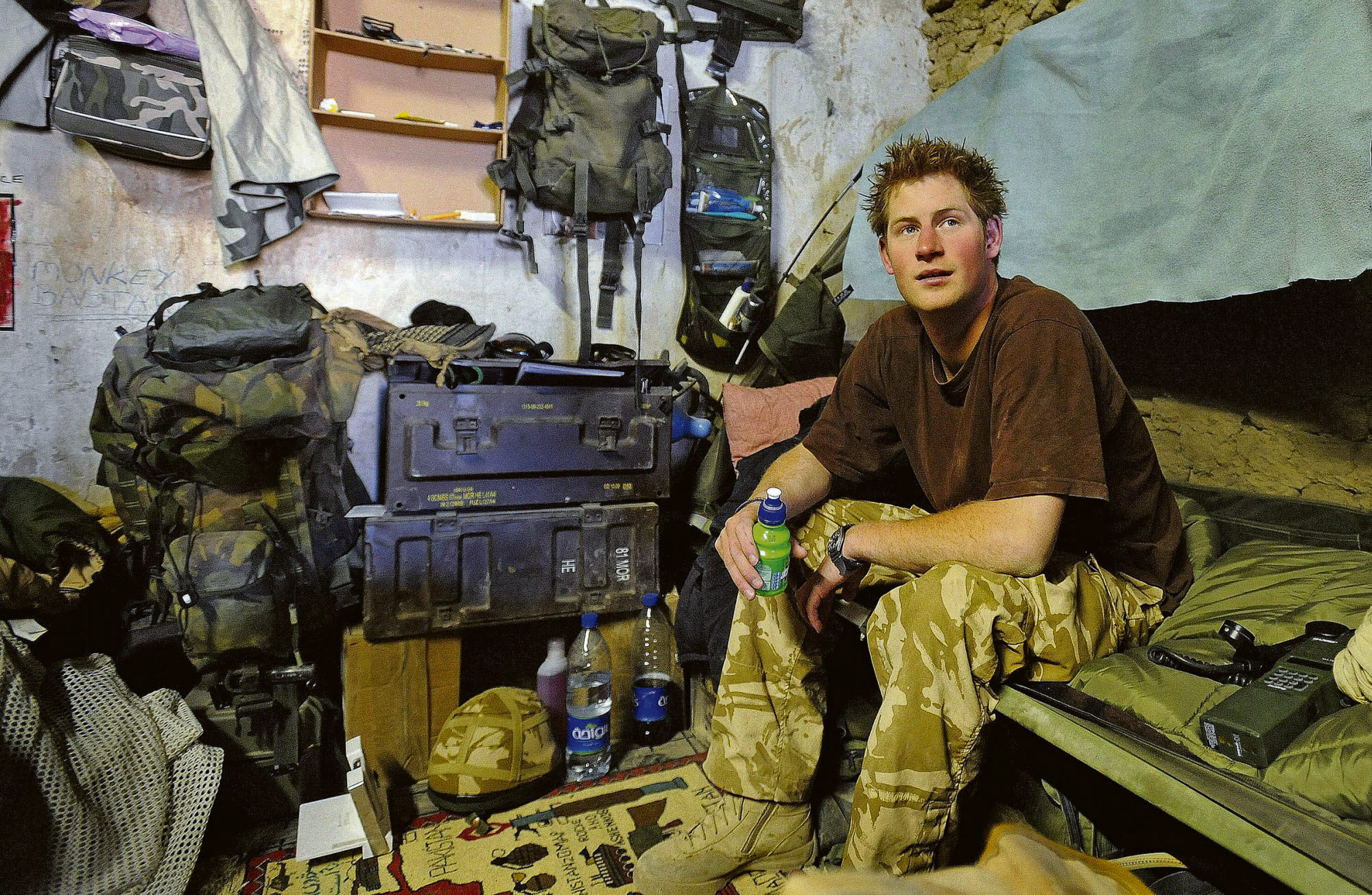 Prinz Harry war zwischen 2007 und 2008 zweimal als Hubschrauberpilot in Afghanistan im Einsatz.