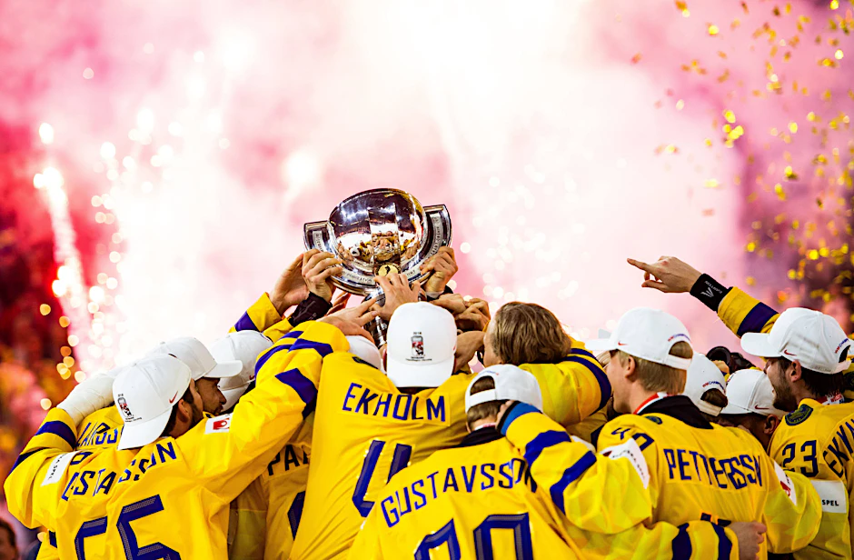 Schwedens Eishockeycracks sind erfahrene Pokalgewinner.
