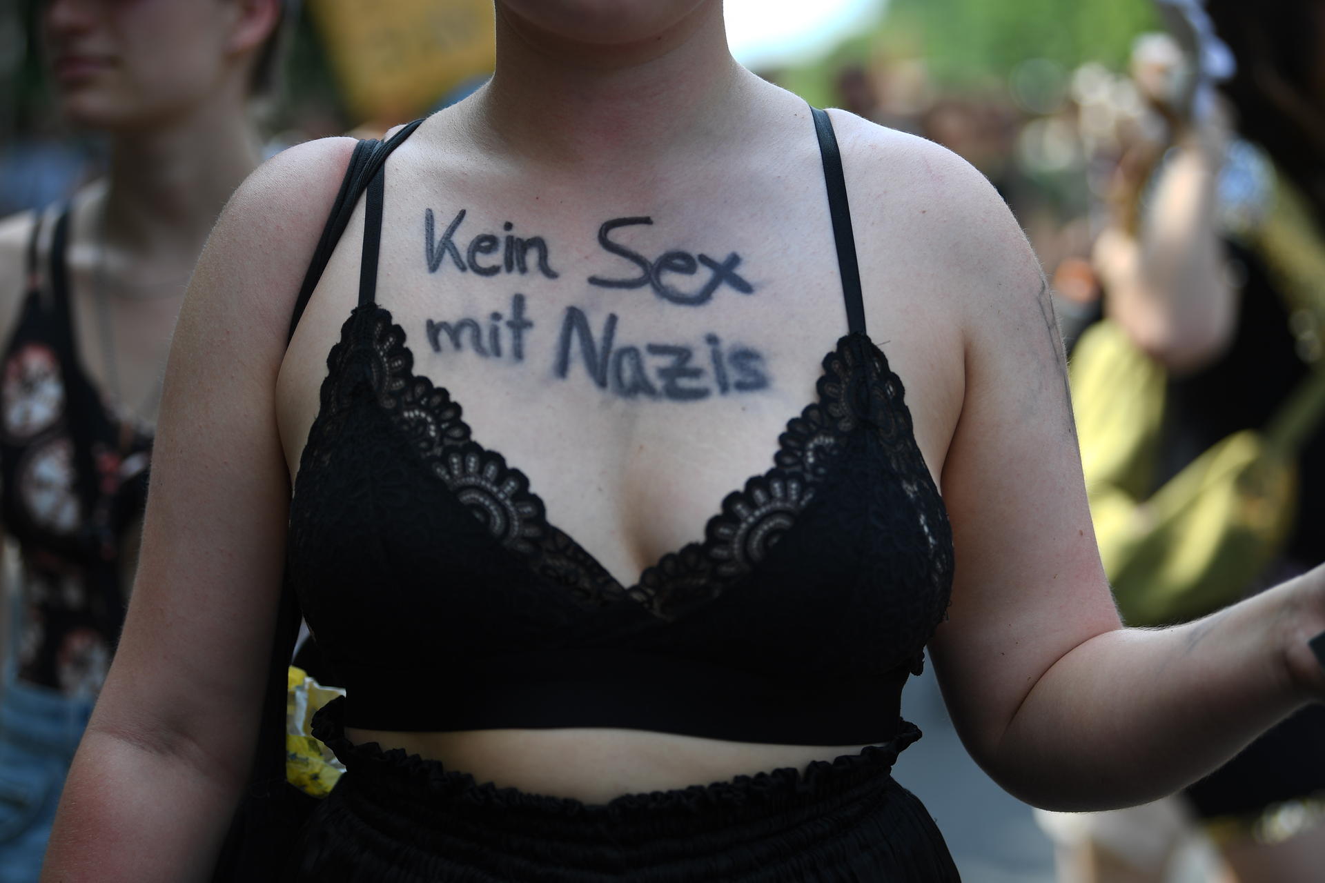 So manche Schönheit machte deutlich, was sie auf keinen Fall möchte.