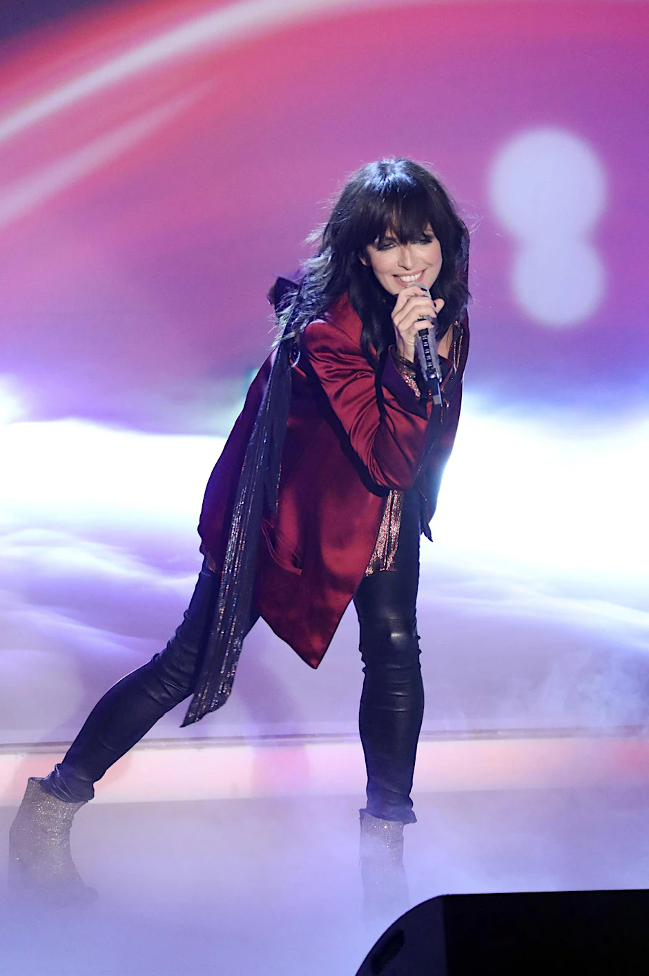 Nena in der ZDF-Show "Willkommen bei Carmen Nebel" im Jahr 2017.