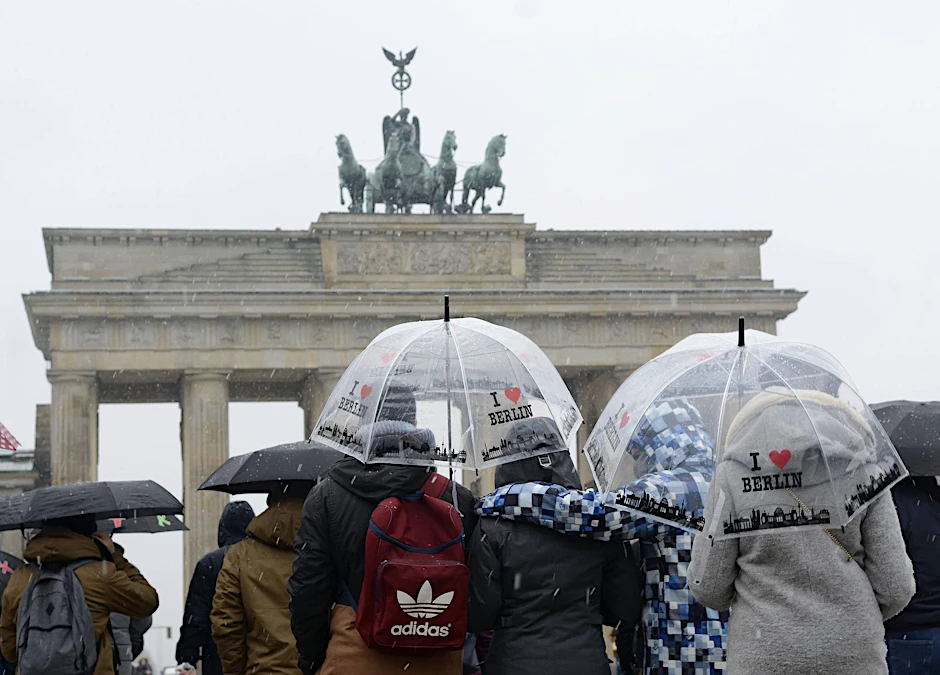 Regen in Berlin (Archivbild)