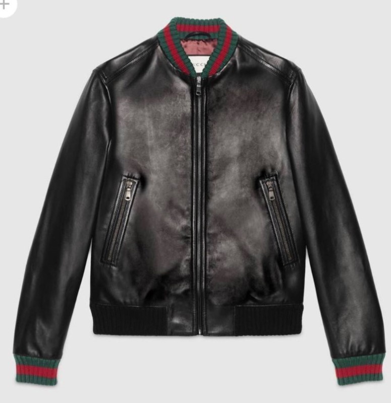 Bei Raub aus Charlottenburg gestohlen: eine Lederjacke von Gucci.
