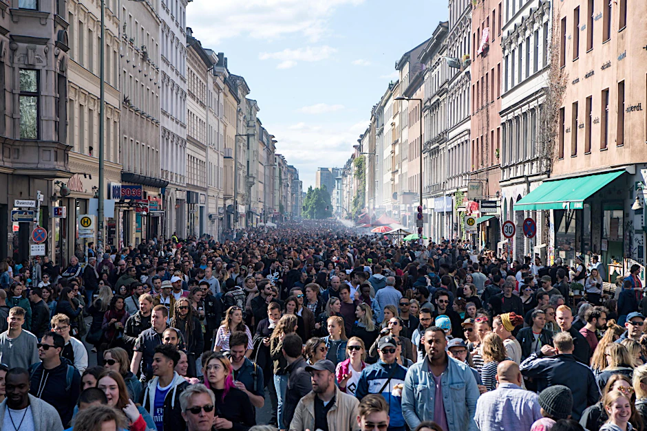Beim MyFest 2018 in Kreuzberg feierten zehntausende Berliner friedlich und ausgelassen.