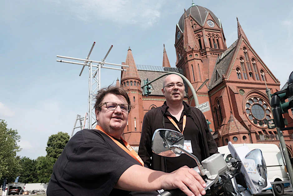 Ein Team seit Jahren: Die Köche Michael Wiegner (l.) und Jörg Hübner.  