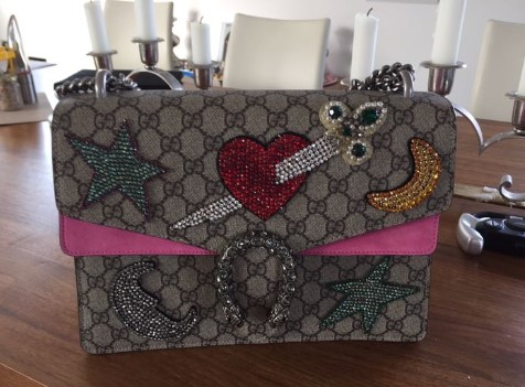 Bei Raub aus Charlottenburg gestohlen: Handtasche von Gucci.
