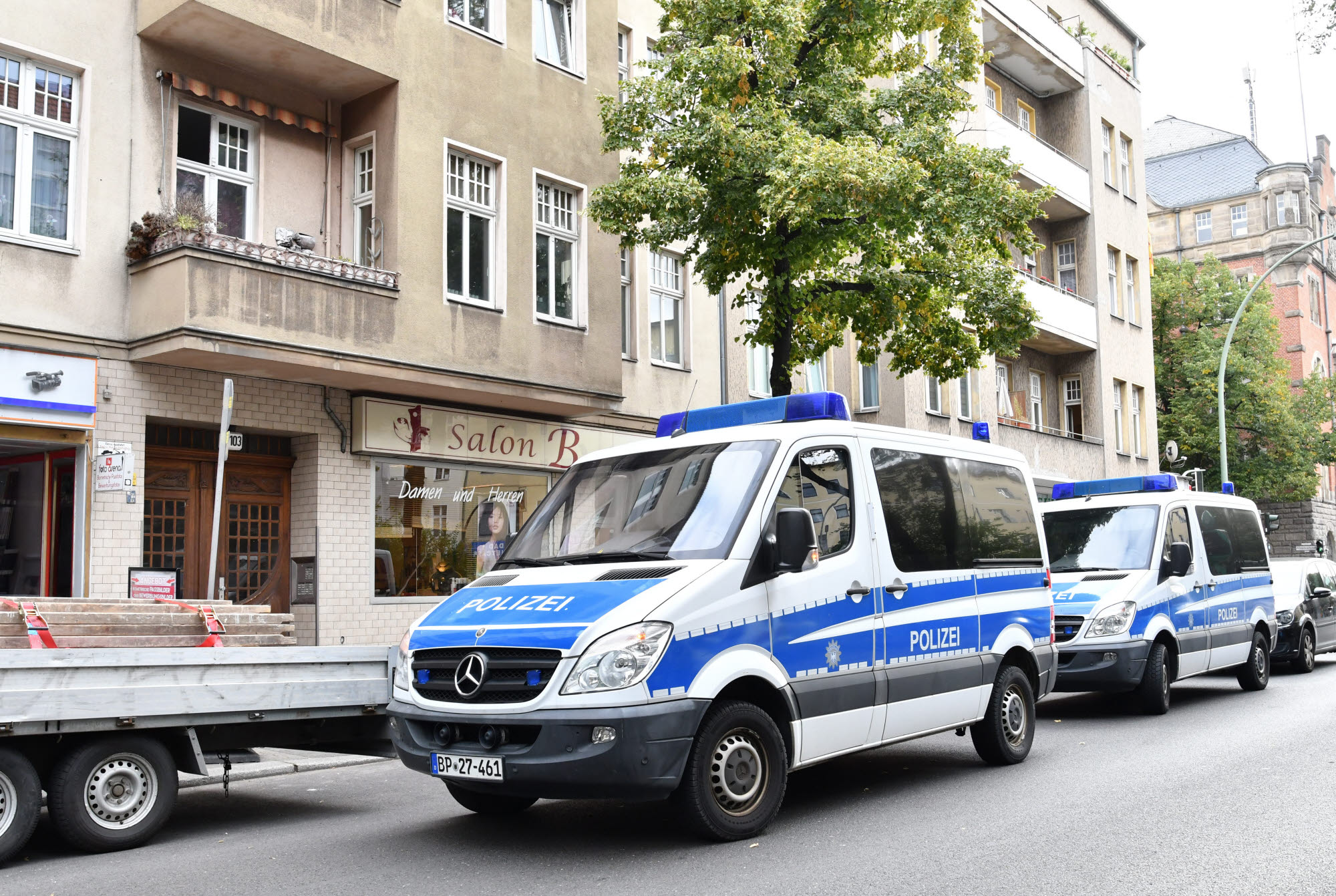Bei dieser Razzia im September 2017 flogen die Menschenhändler auf.