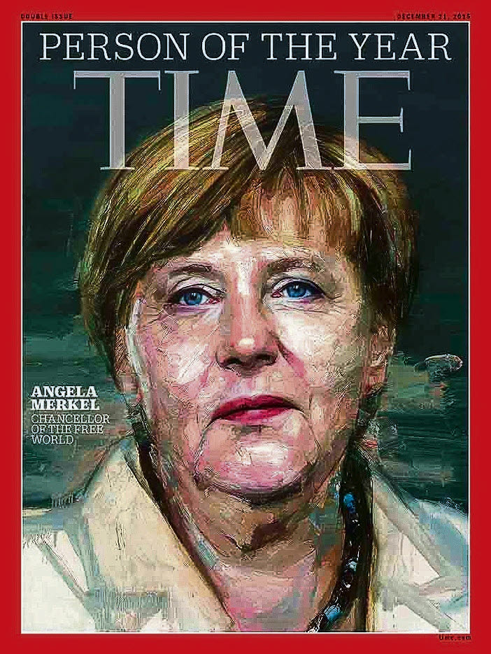 Merkel 2015 als „Person des Jahres“ auf dem „Time“-Cover