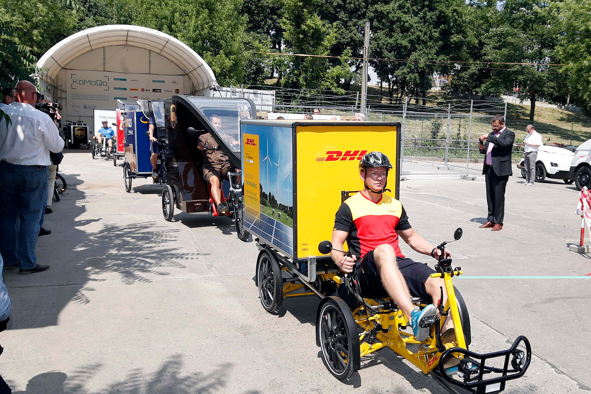 Lautlos auf der letzten Meile: DHL beteiligt sich an dem Modellprojekt.  