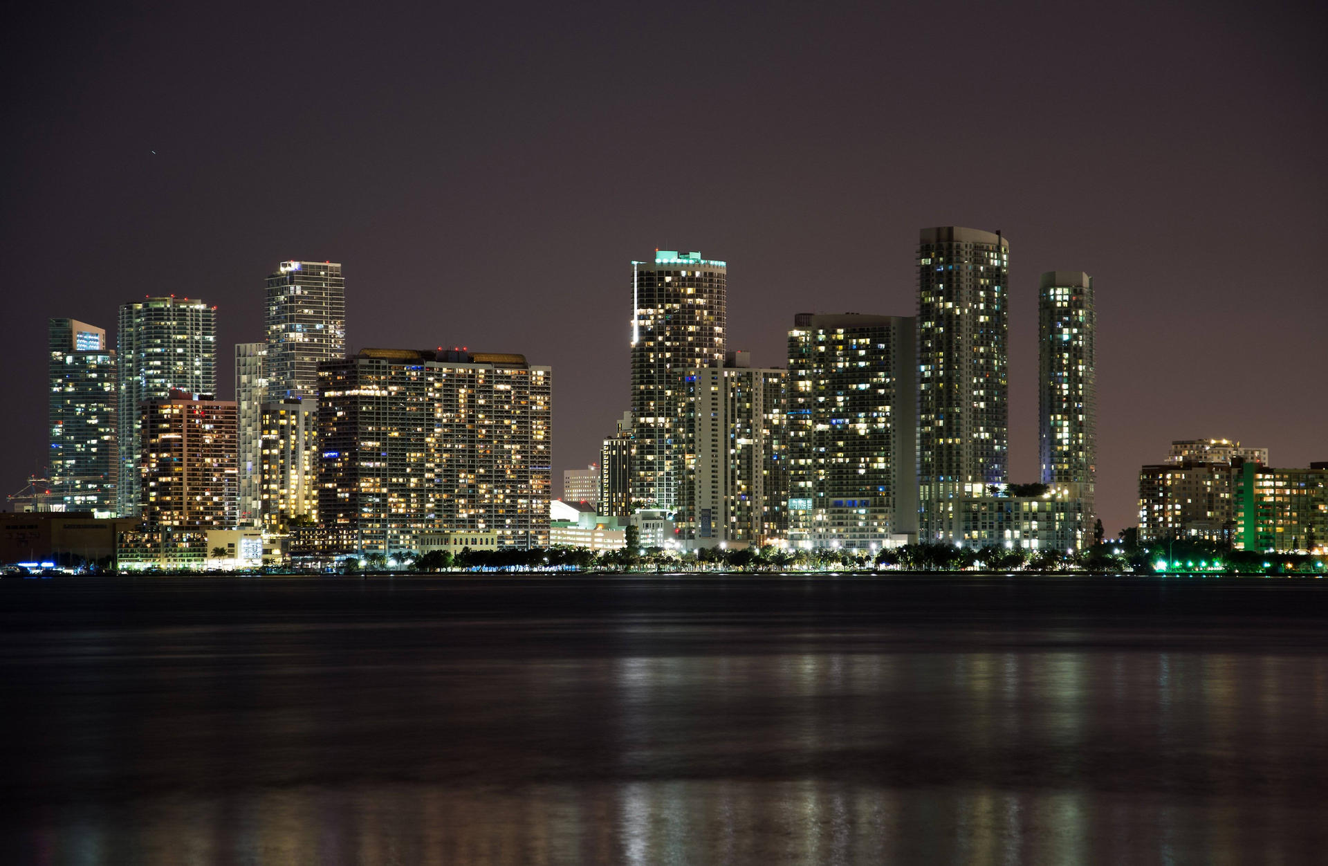 Landung: Die leuchtende Skyline von Miami ist der Start von Polters 2100 Kilometer langen Gute-Laune-Tour.