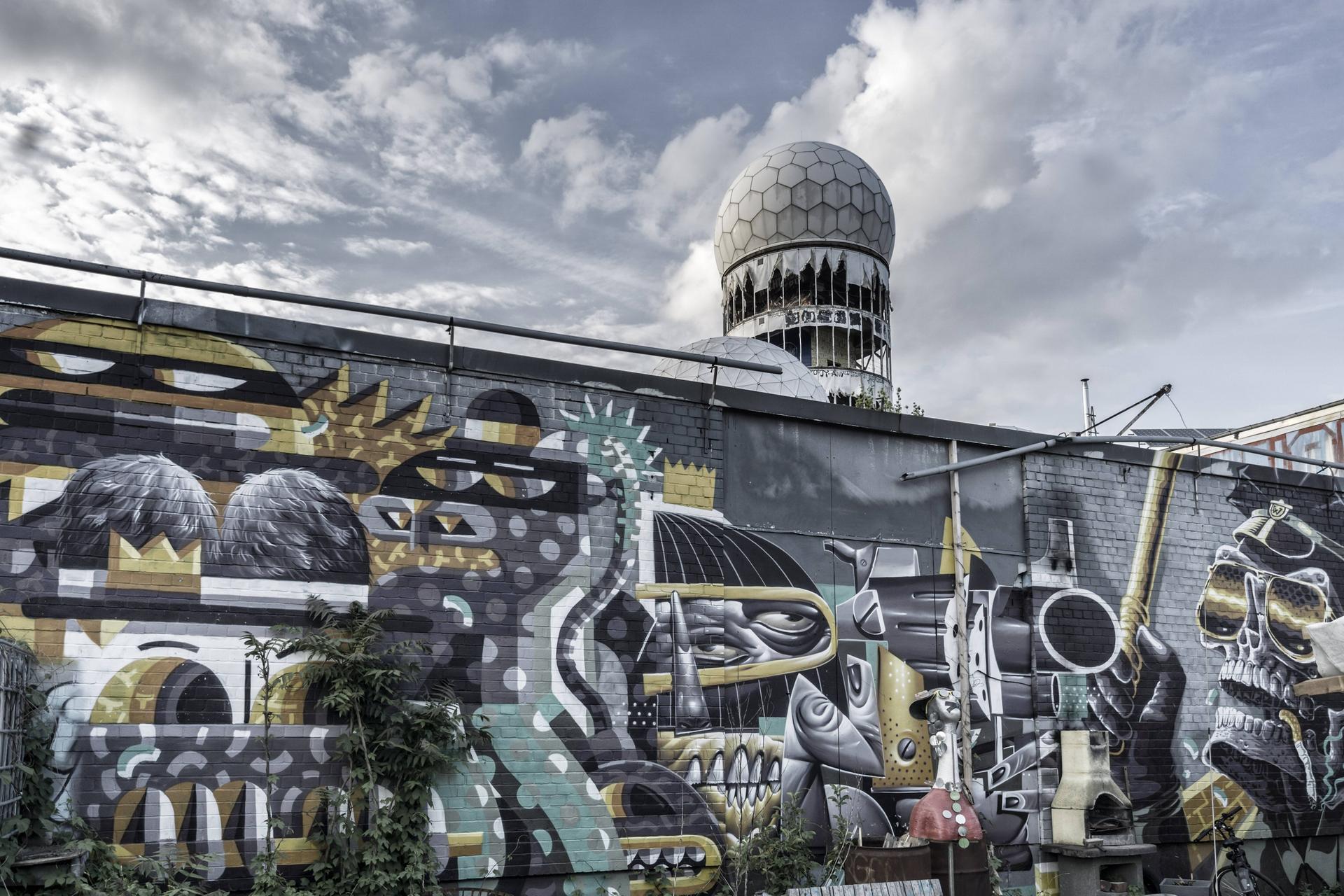 Kunst auf dem Teufelsberg.