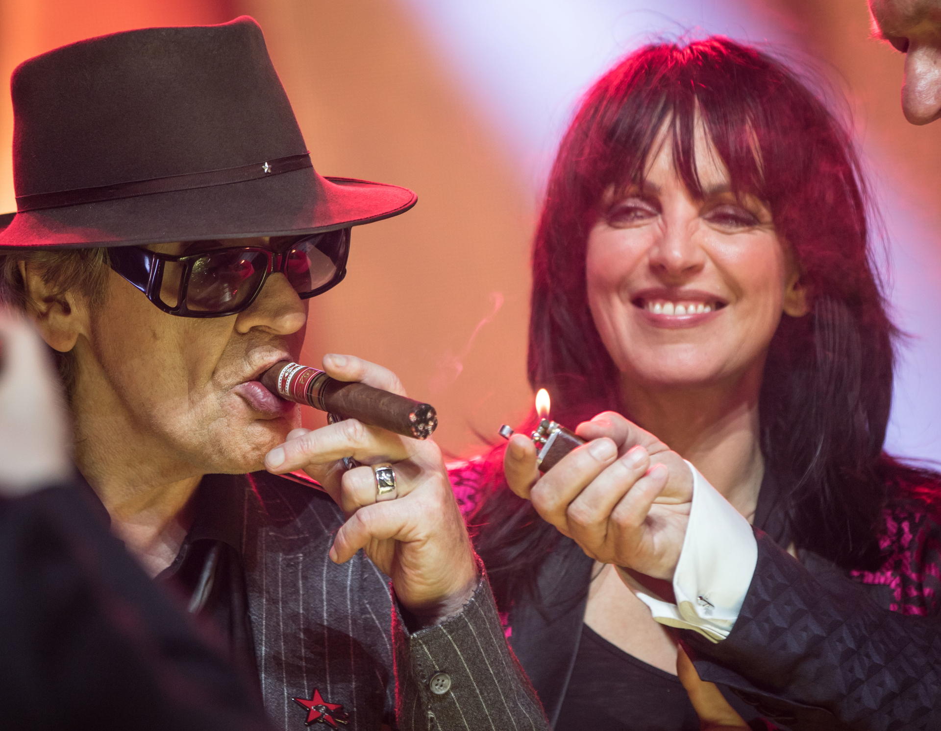 Feuer und Flamme: Nena und Udo Lindenberg, hier bei einer Veranstaltung 2017, waren mal ein Paar.