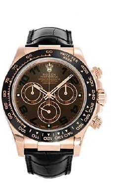 Bei Raub aus Charlottenburg gestohlen: Rolex Daytona Everose Gold.