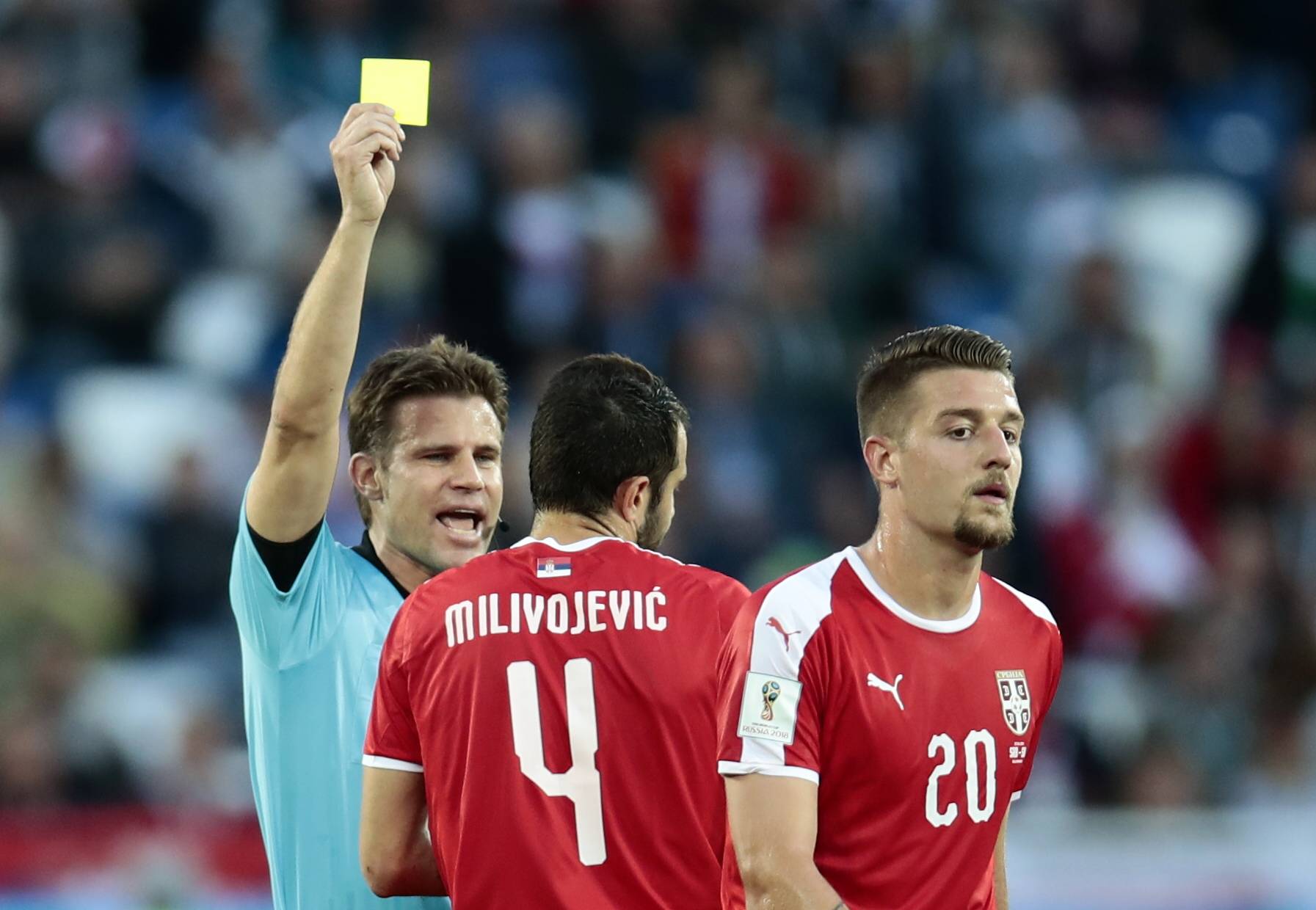 Image - Offizieller Protest? : Serbien will sich über Schiri Brych beschweren