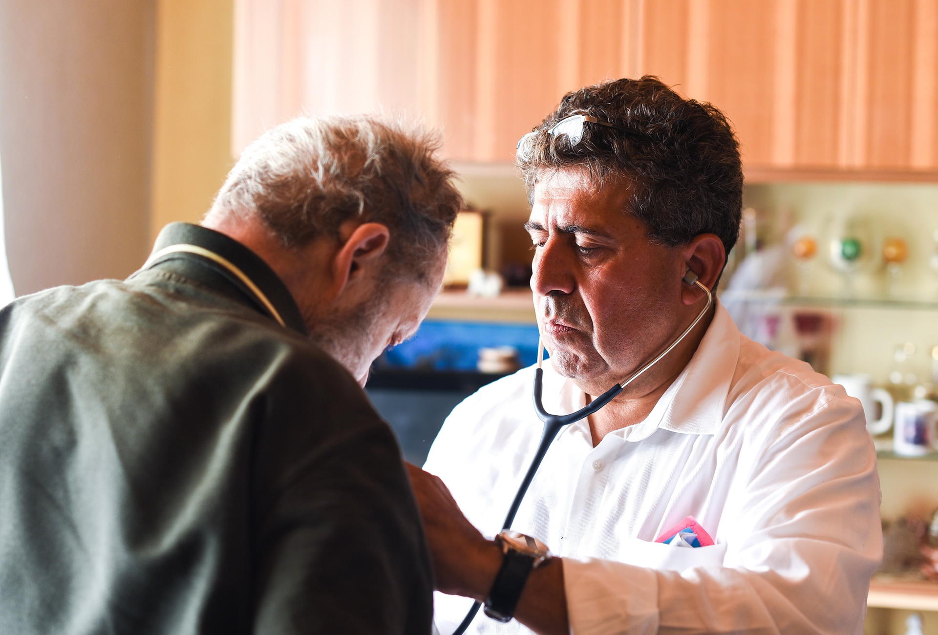 Seine Patienten würde er niemals alleine lassen