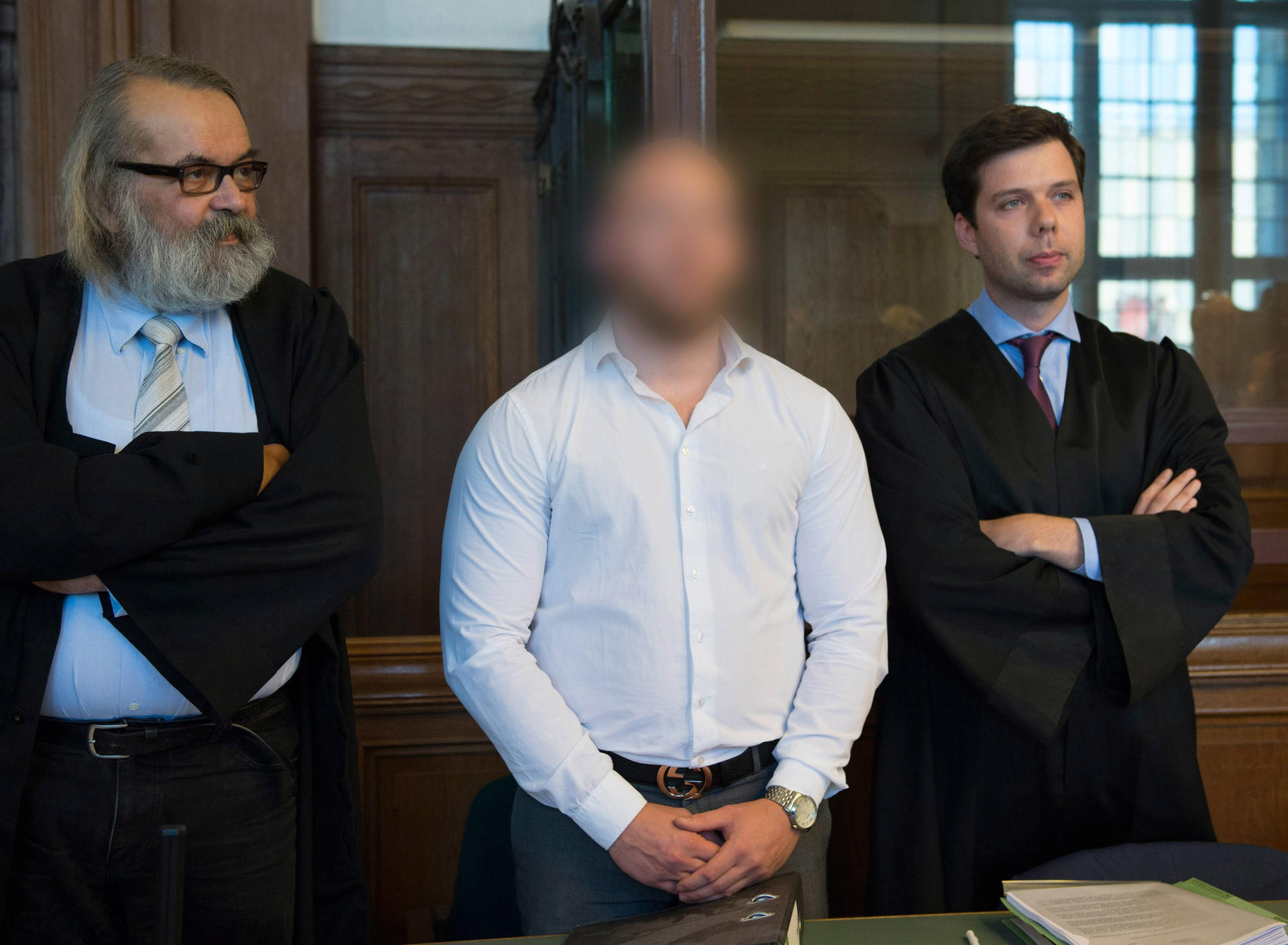 Der Angeklagte Marvin N. wurde im ersten Prozess zu lebenslanger Haftstrafe verurteilt.