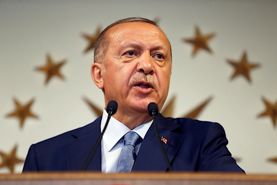 Der türkische Staatspräsident Recep Tayyip Erdogan