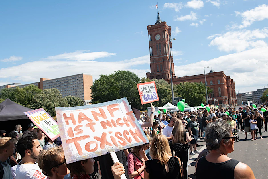 Hanfparade in Berlin