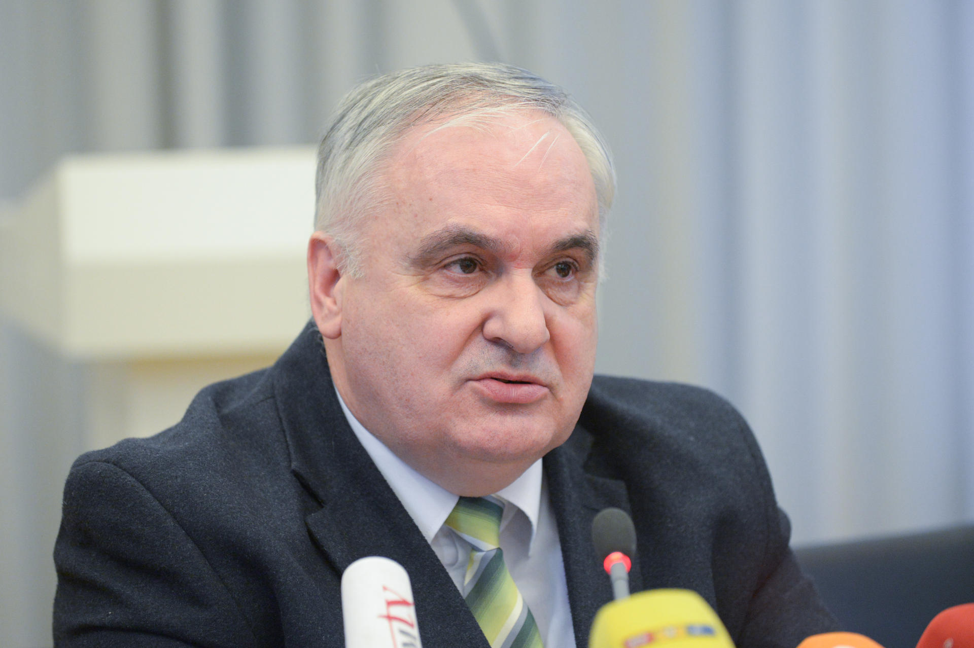 Der Polizeipräsident des Landes Brandenburg, Hans-Jürgen Mörke.