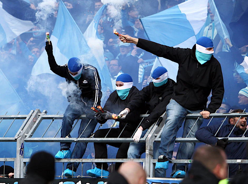 Unter den Chemnitzer FC Fans sind leider auch viele Chaoten.