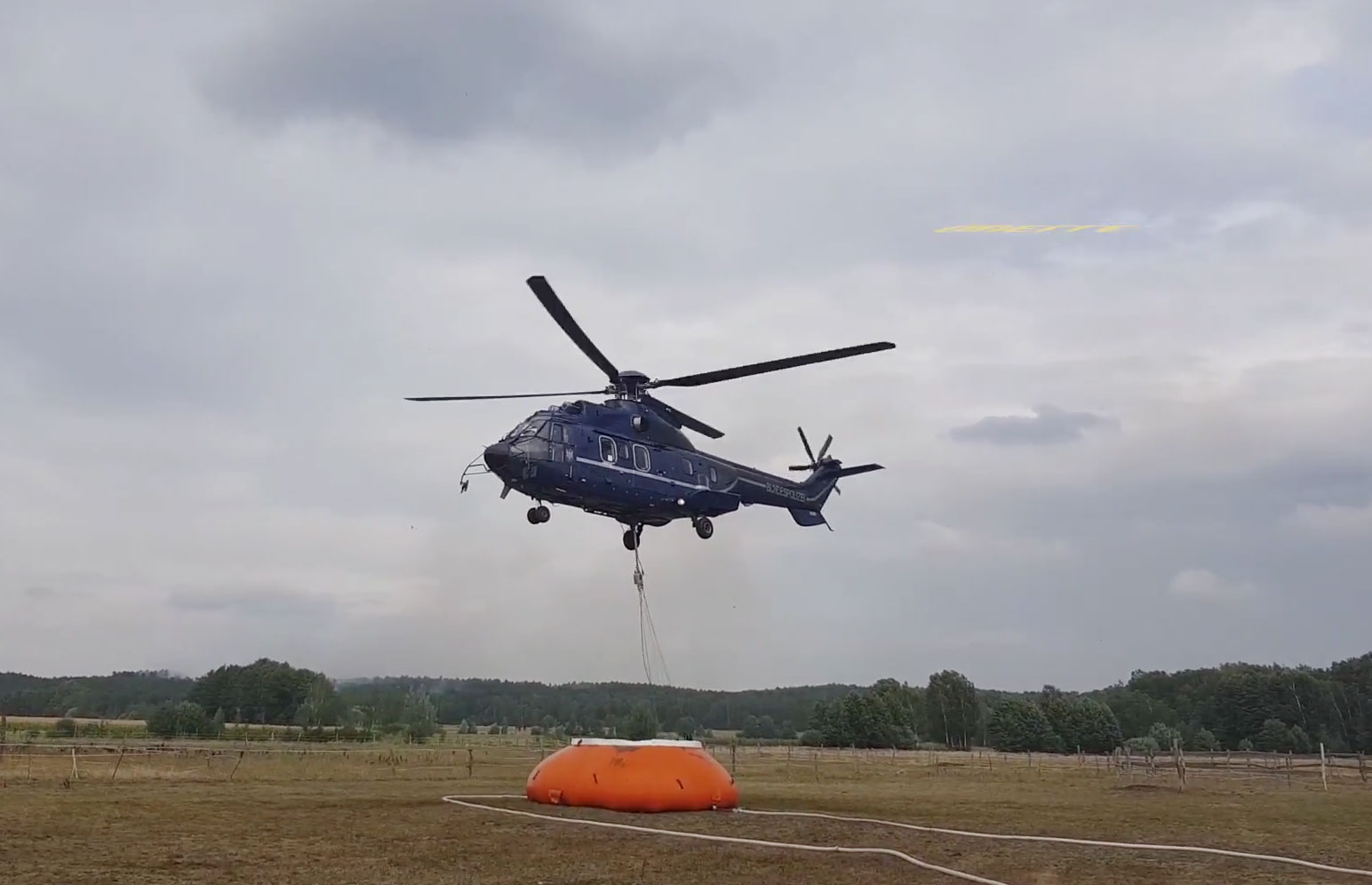 Image - Horror-Waldbrand : So kämpfen Feuerwehr und Bundespolizei gegen die Flammen