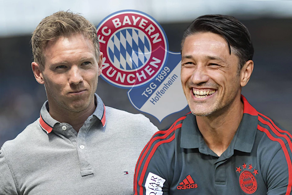 Nicht ohne mein Team: Julian Nagelsmann und Niko Kovac (rechts)