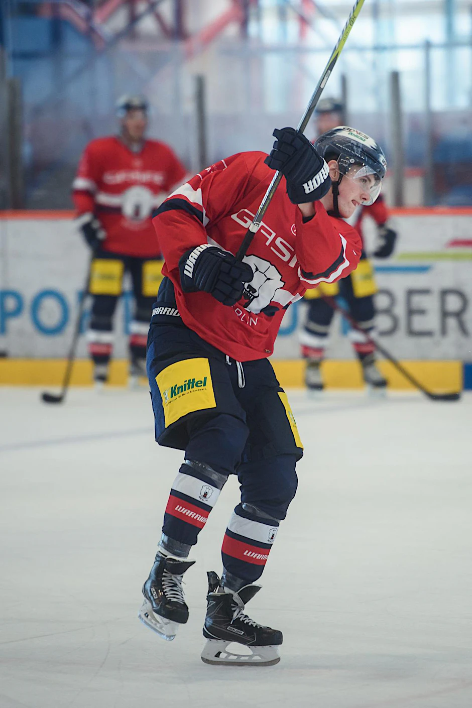 Eisbär Colin Smith traf in Pardubice gegen Dynamo zum zwischenzeitlichen 2:1 (Archivbild). 
