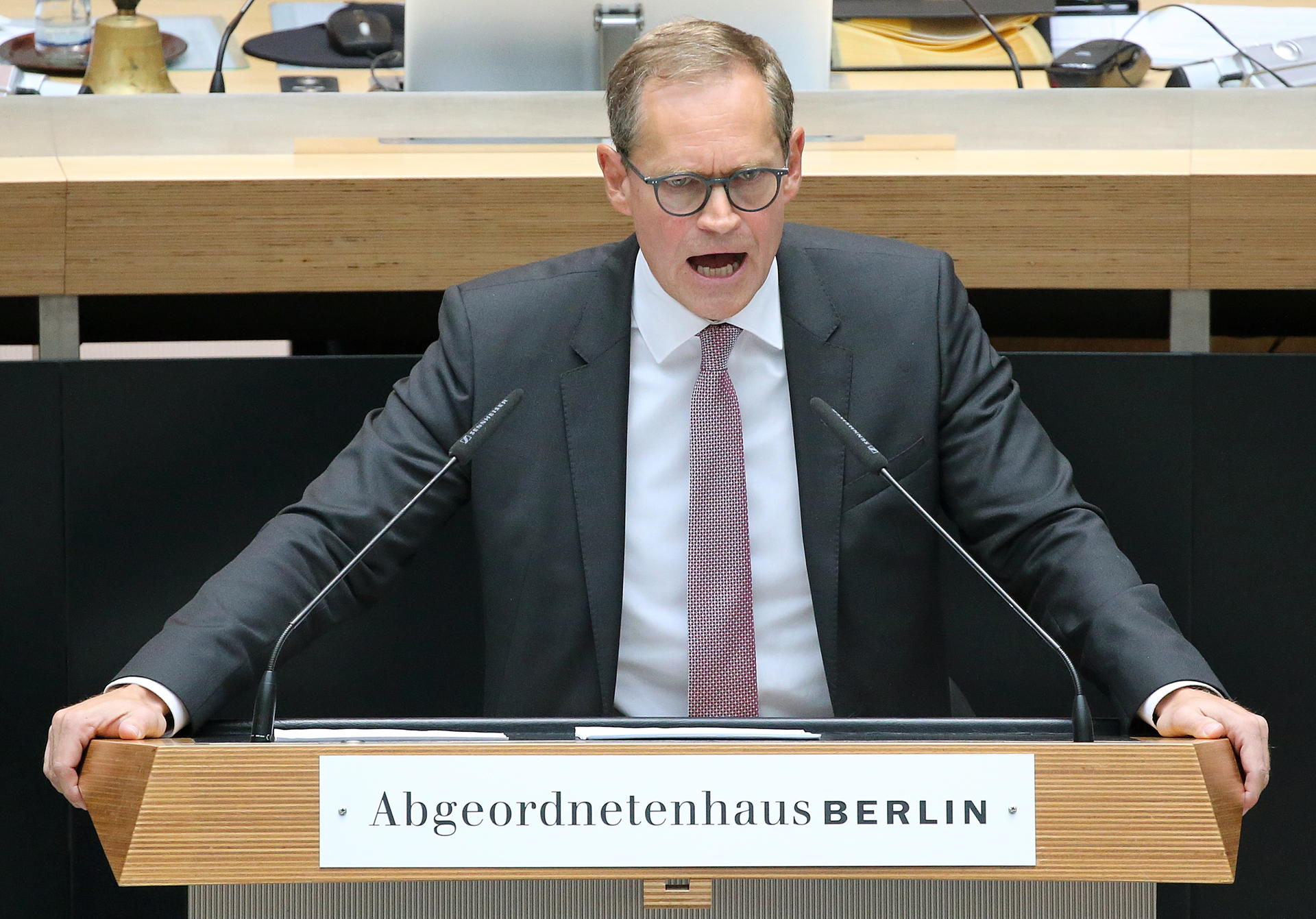 Image - Abgeordnetenhaus Berlin: Michael Müller greift AfD scharf an