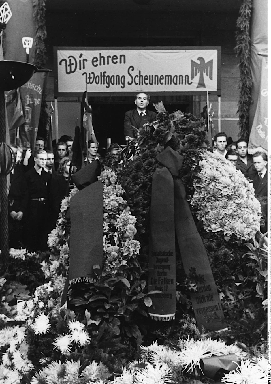 Abschied von Wolfgang Scheunemann: Seine Eltern verloren mit ihm ihr einziges Kind.