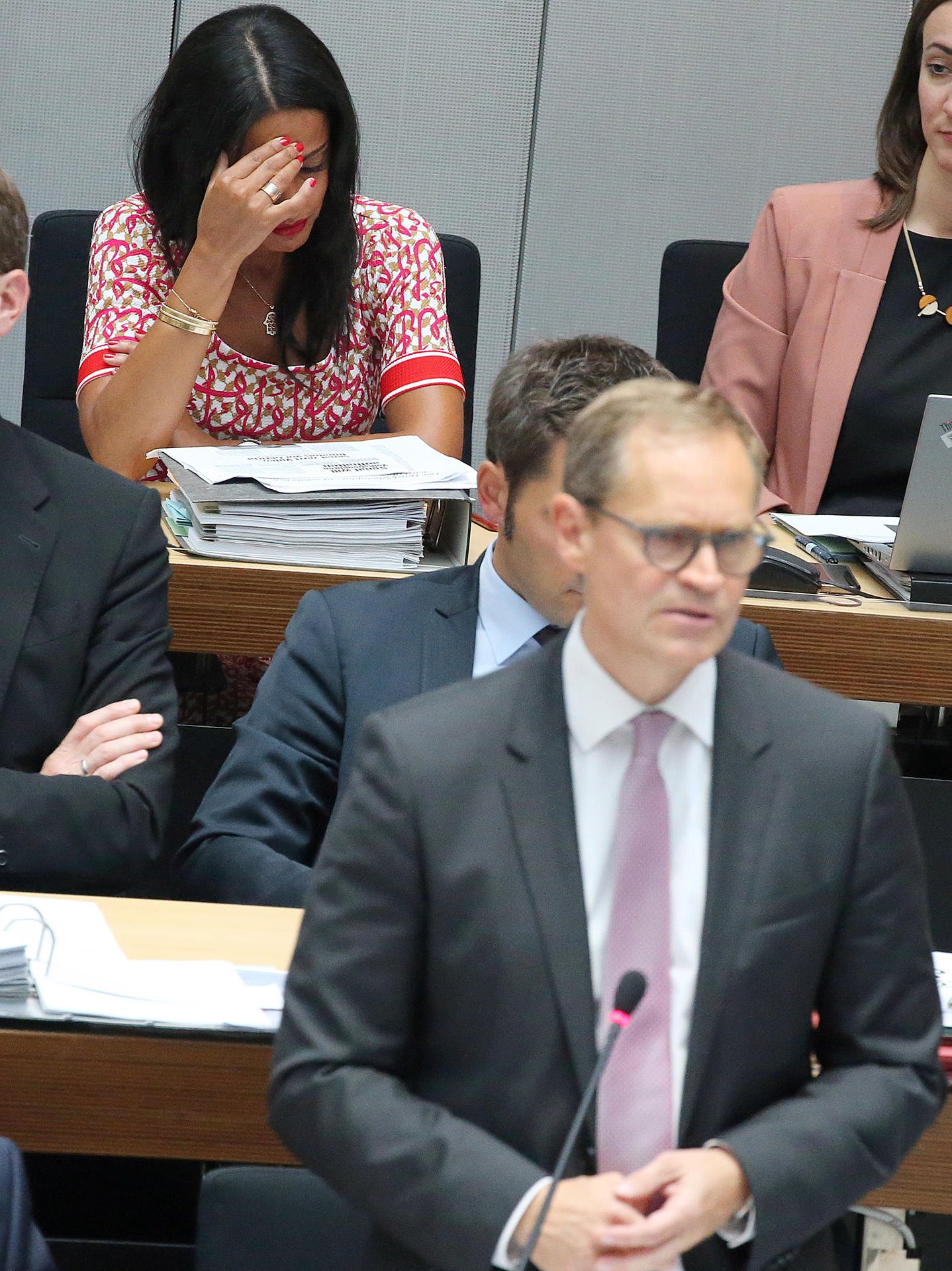 Image - Chemnitz-Debatte: Sawsan Chebli (SPD) verlässt weinend das Abgeordnetenhaus