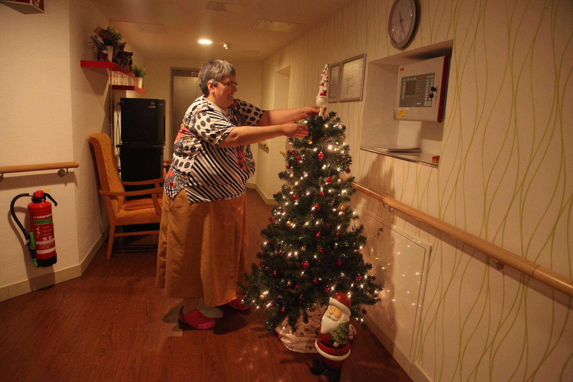 Image - Weihnachten im Pflegeheim Birkenhof in Berlin-Zehlendorf