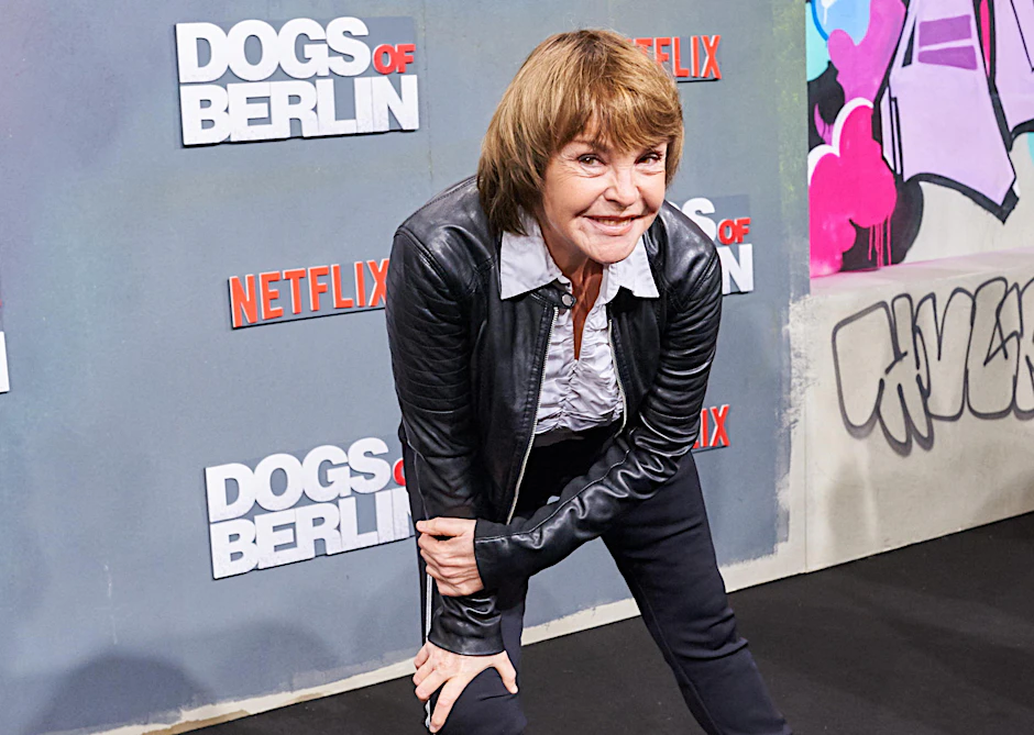 Katrin Saas gut gelaunt, aber auch nachdenklich bei der Netflix-Serienwelt-Premiere.
