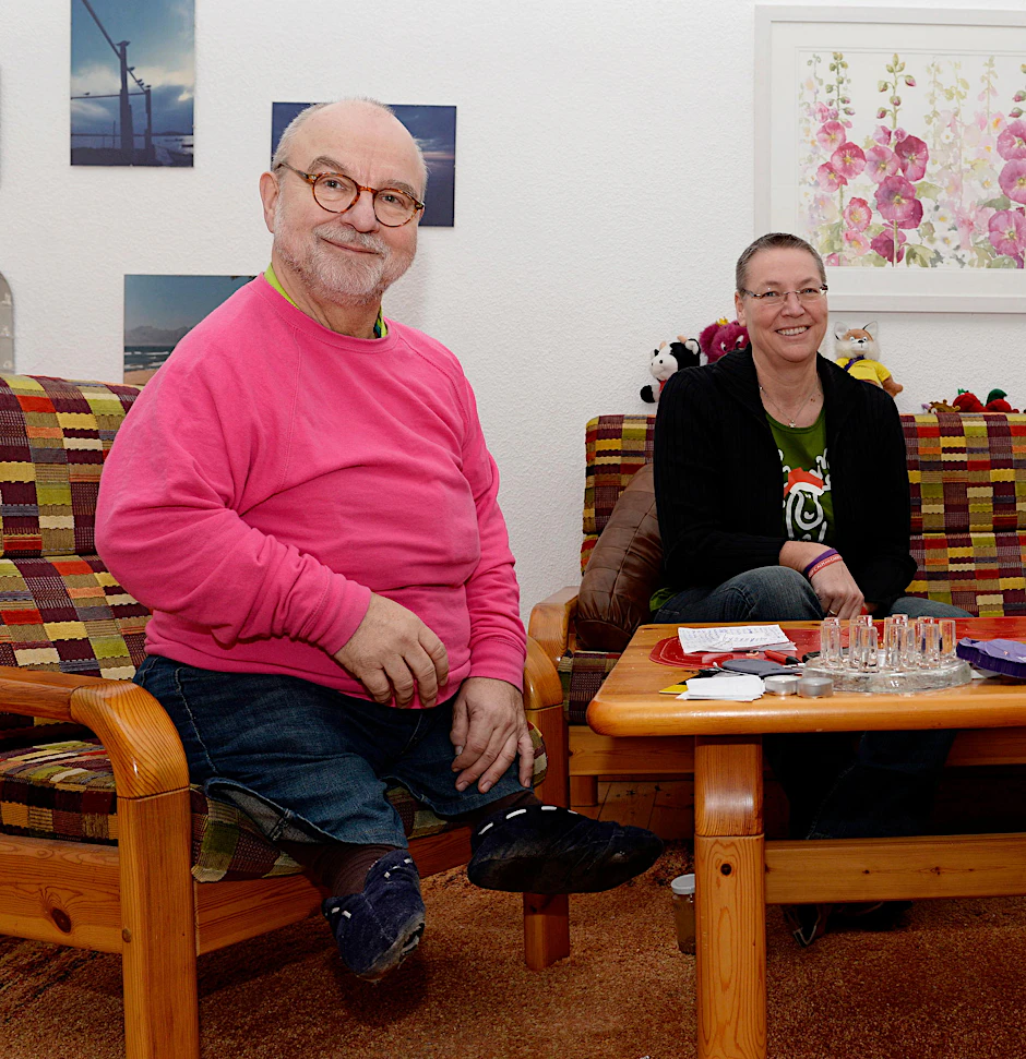Geertje und Wolf-Dietrich Molzow hat eine unglaubliche Distanz zusammengeschweißt.