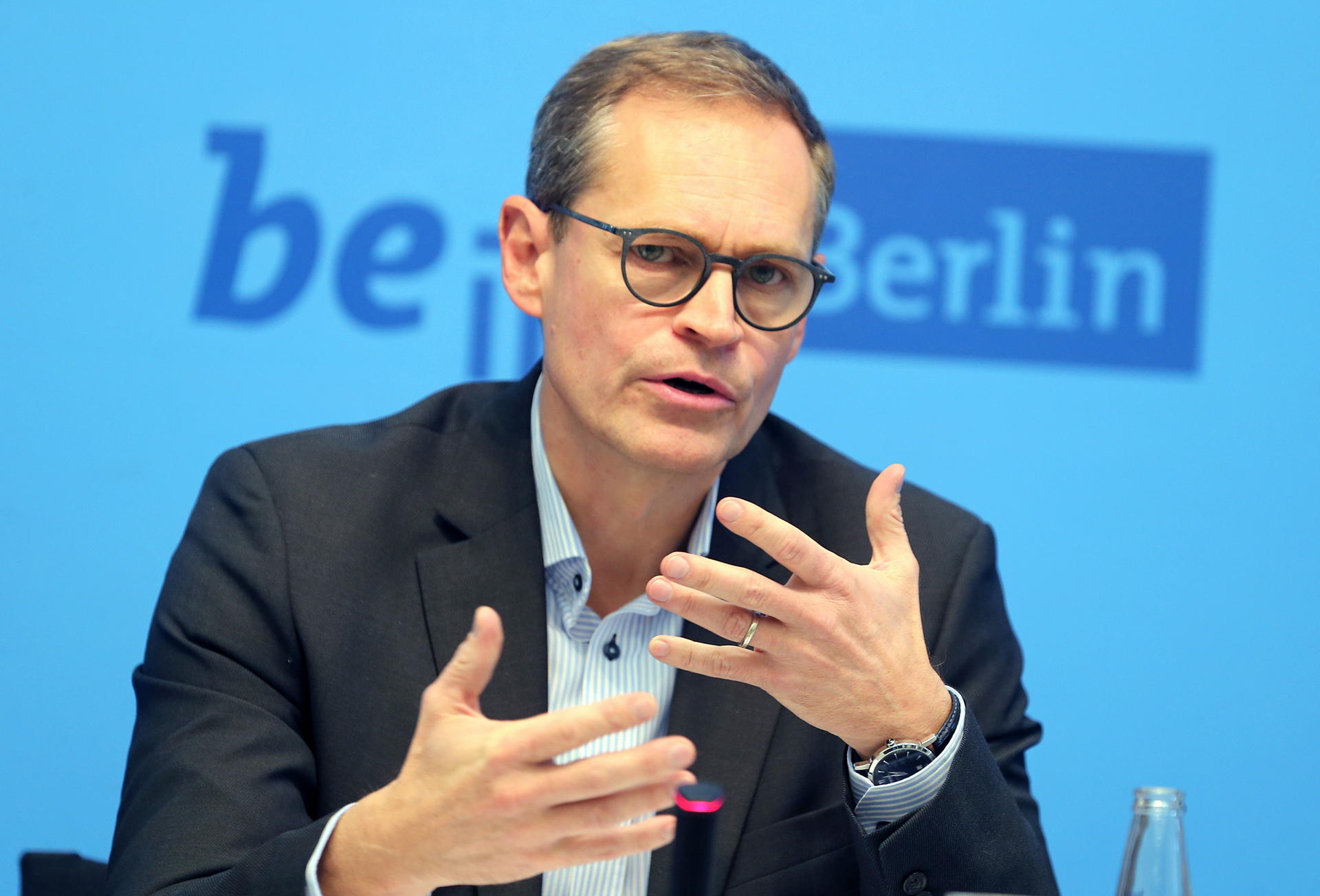 Michael Müller hat den Streit erst einmal entschärft.